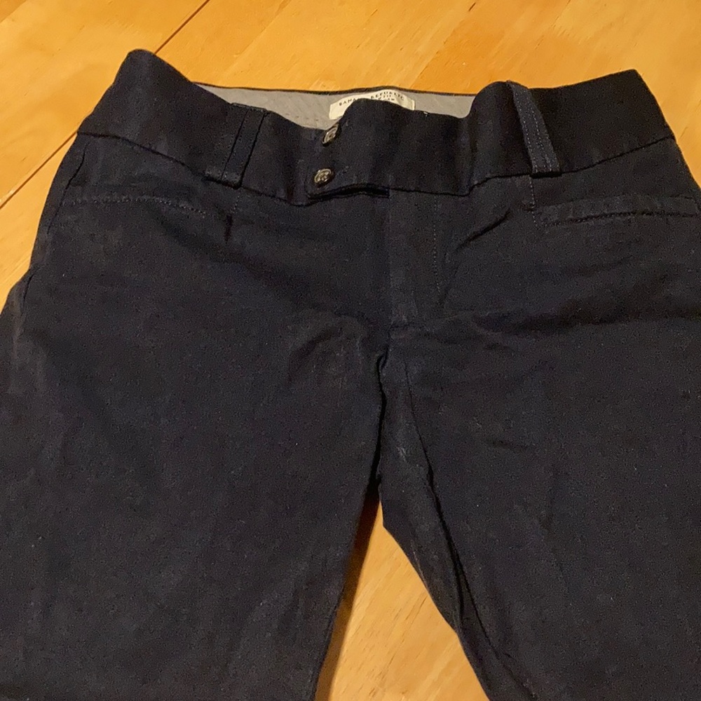 Banana republic sloan ankle pants navy size 4